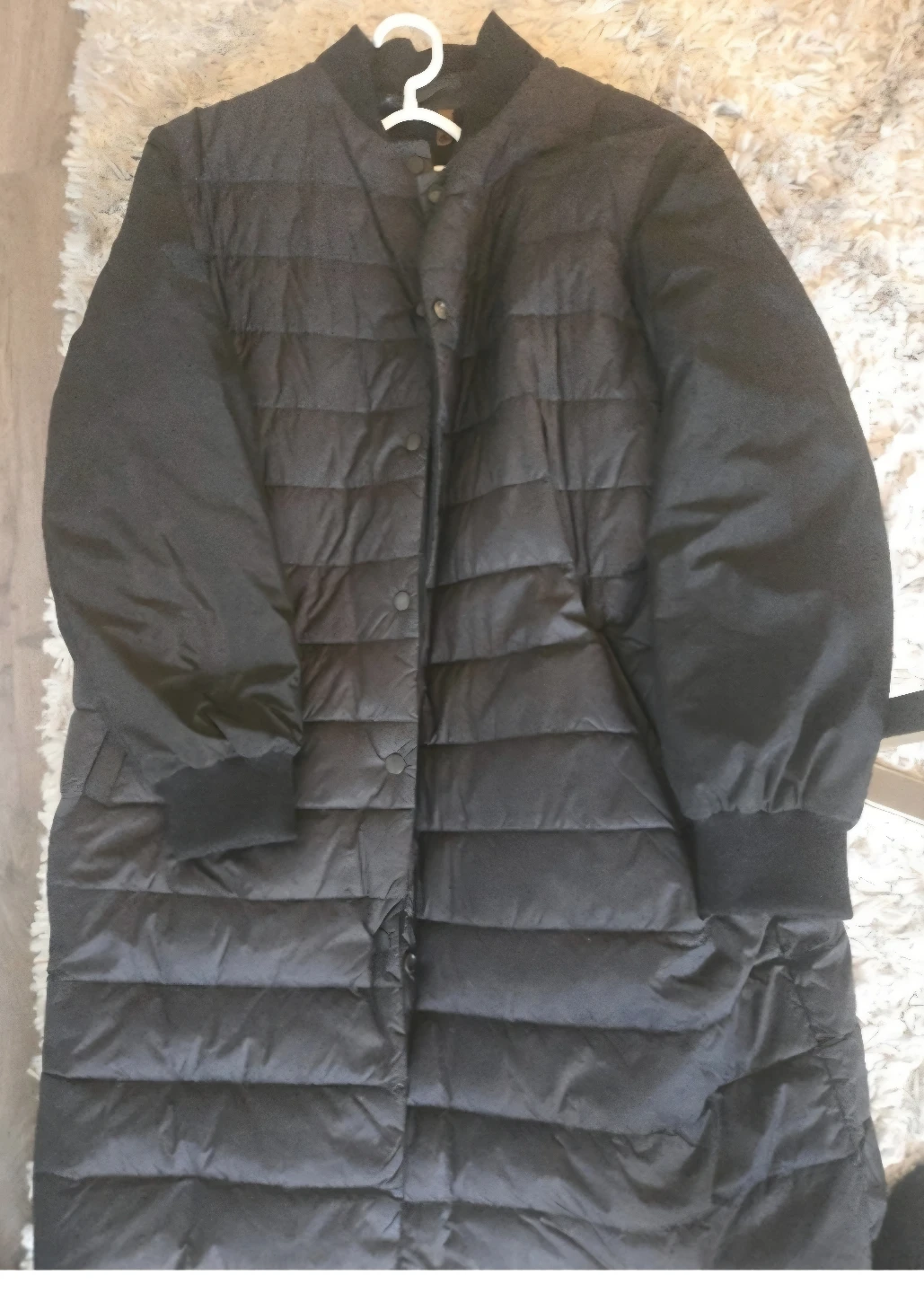High end Fall/Winter Mackage Black Reversable Coat. - photo 3
