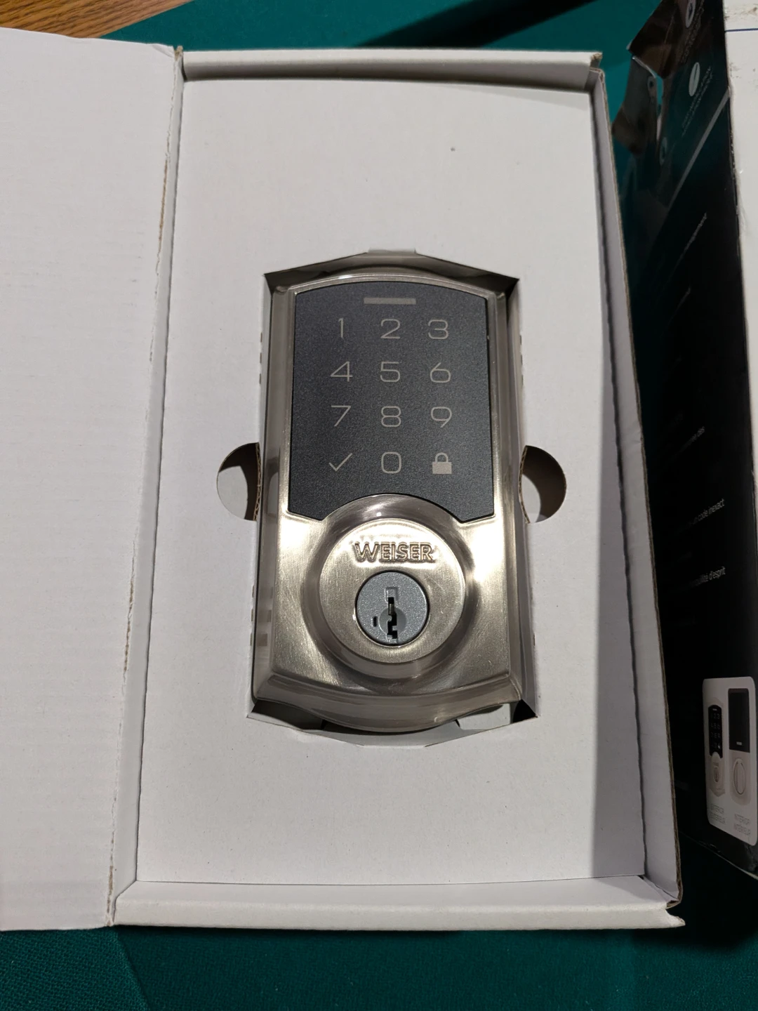Weiser SmartCode Electronic Deadbolt(Brand New) - photo 2