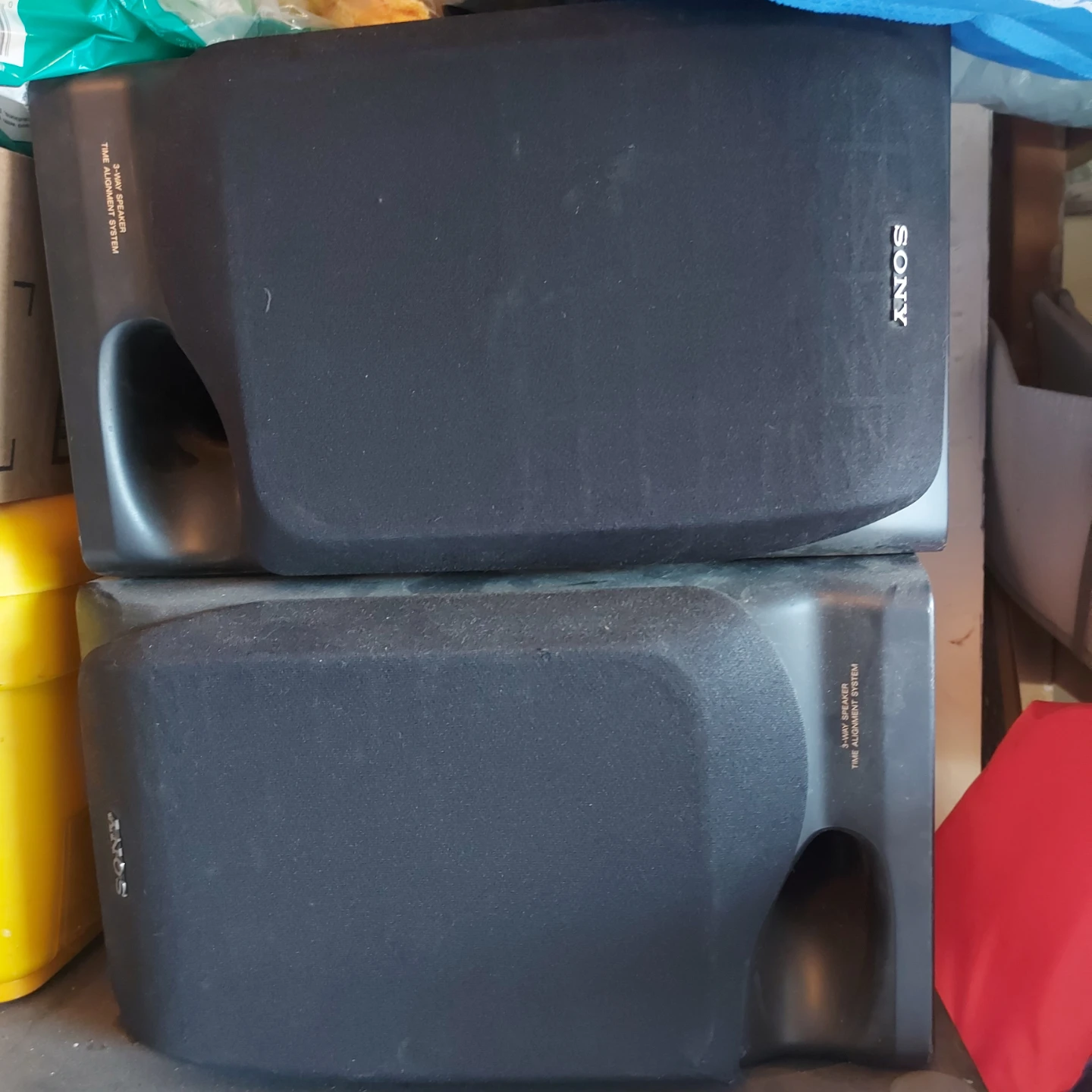 Sony 3-Way Time Alignment Speakers