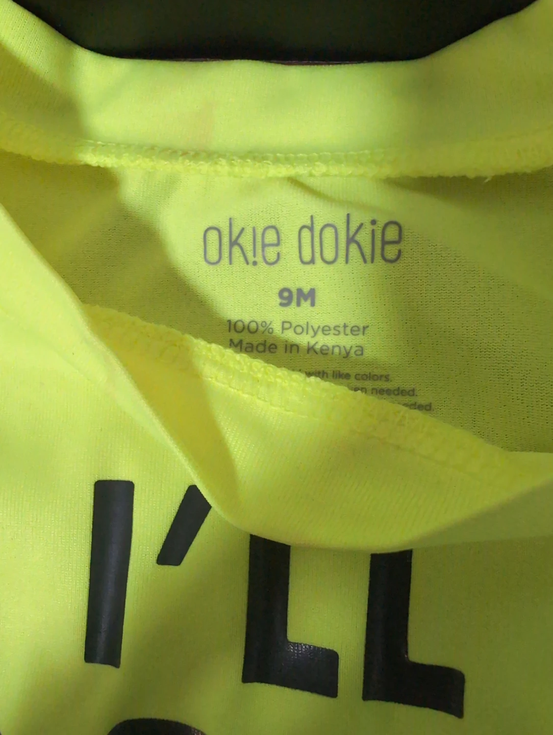 Okie Dokie Baby T-Shirt 9M - photo 2