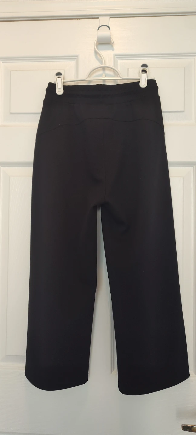 Kyodan Black Wide-Leg Cropped Pants - photo 2