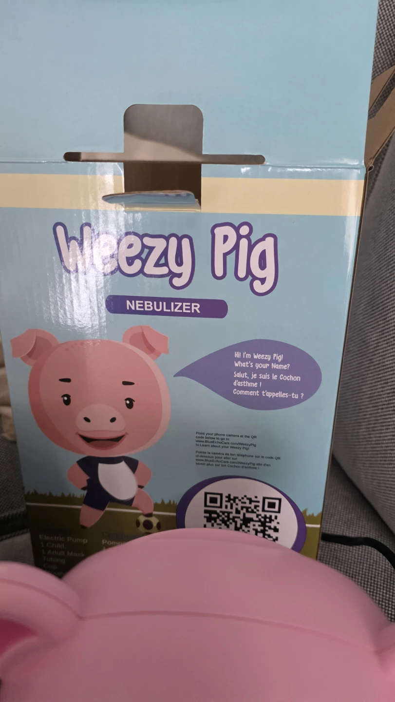 Blue Echo Care Weezy Pig Nebulizer - photo 2