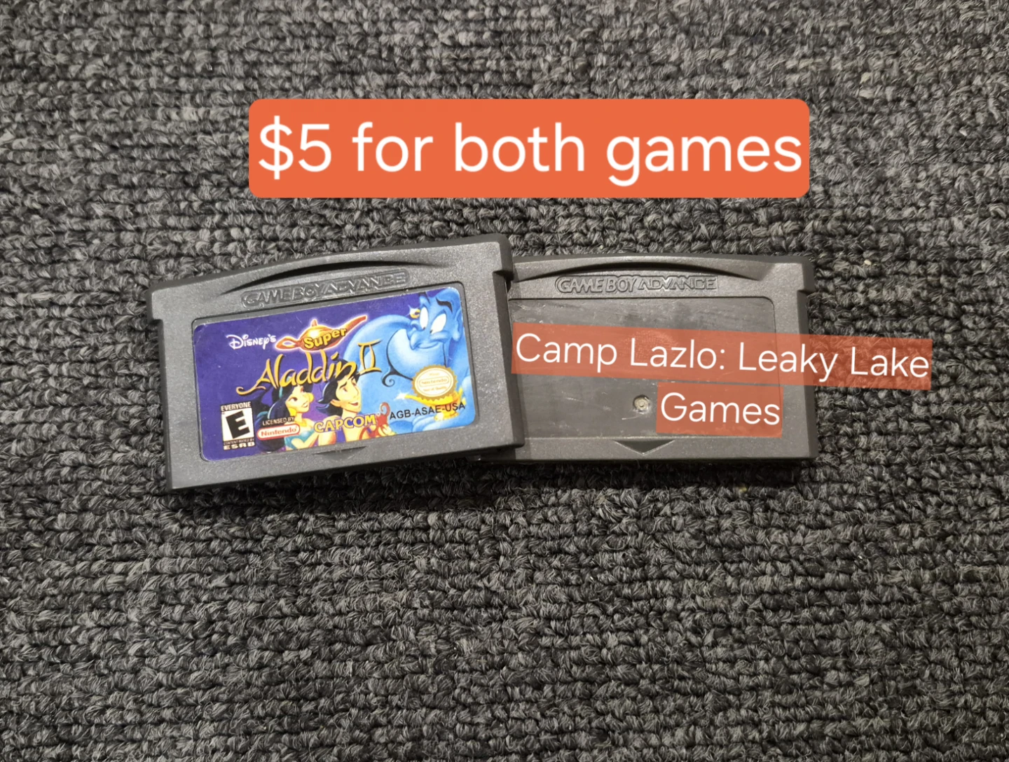 Gameboy Advance Game Cartridges - photo 2