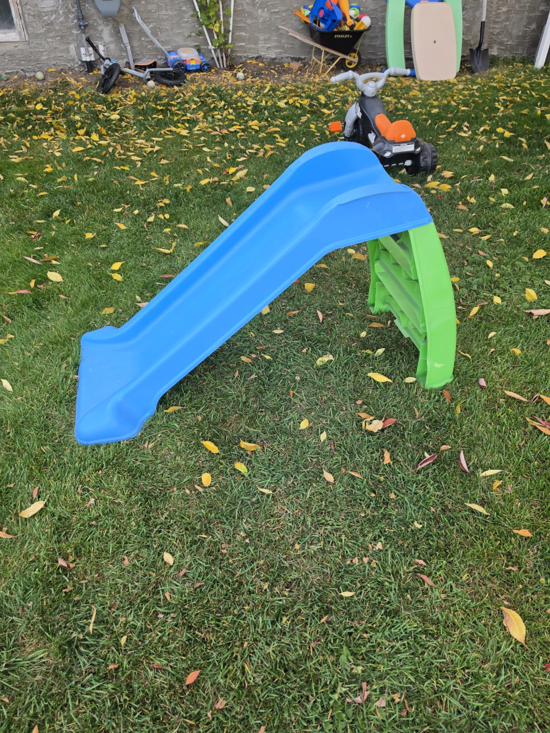 Little Tikes Blue and Green Kids Slide - photo 3