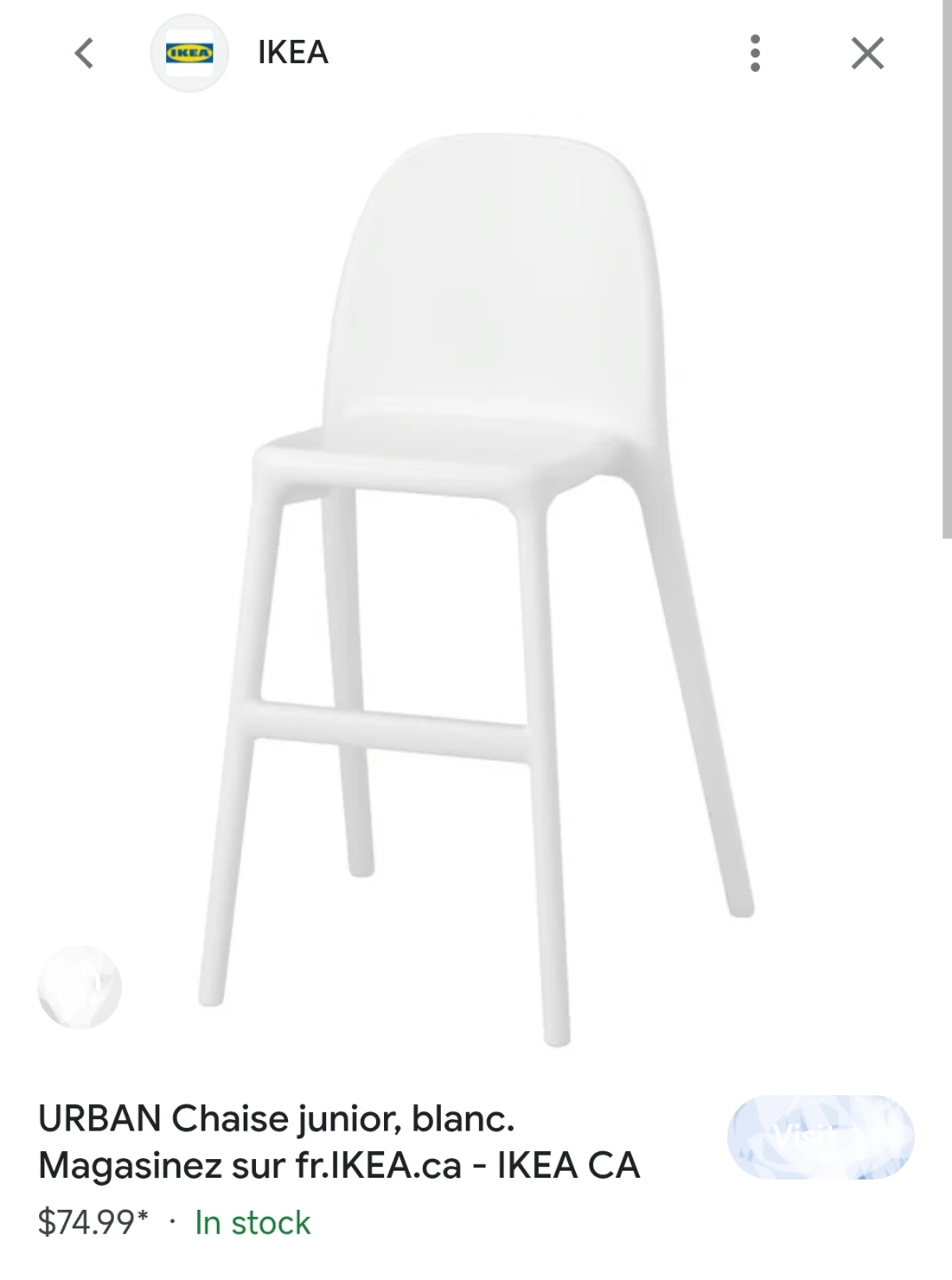 IKEA Urban Junior Chair