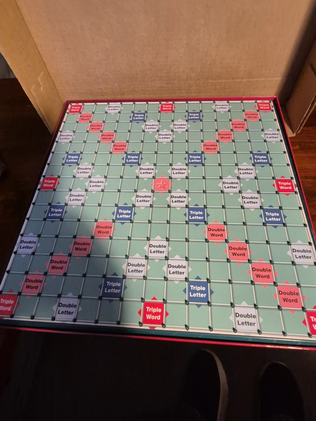 Large Print Tile Lock Scrabble - photo 4