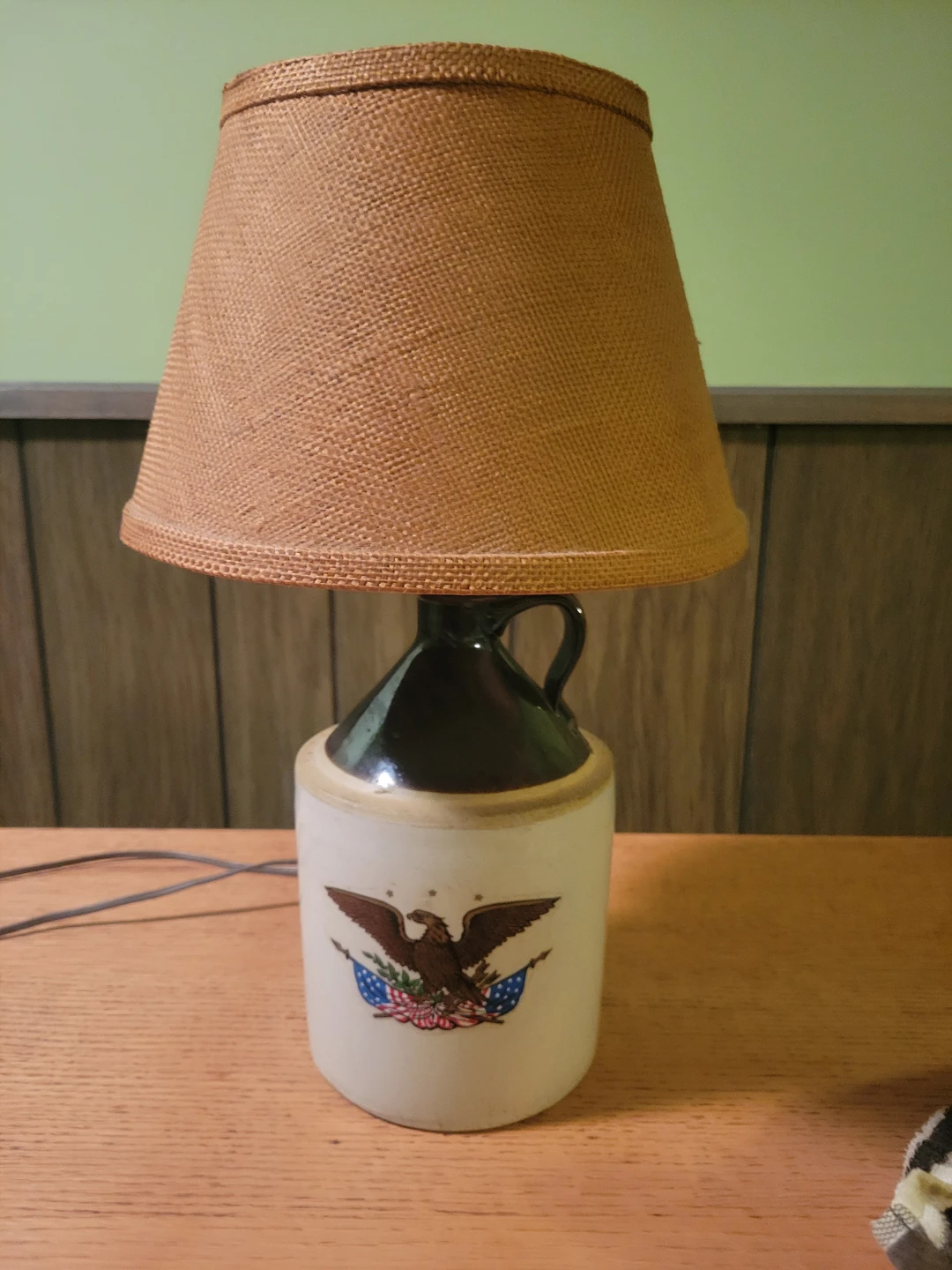 Vintage Ceramic Jug Table Lamp