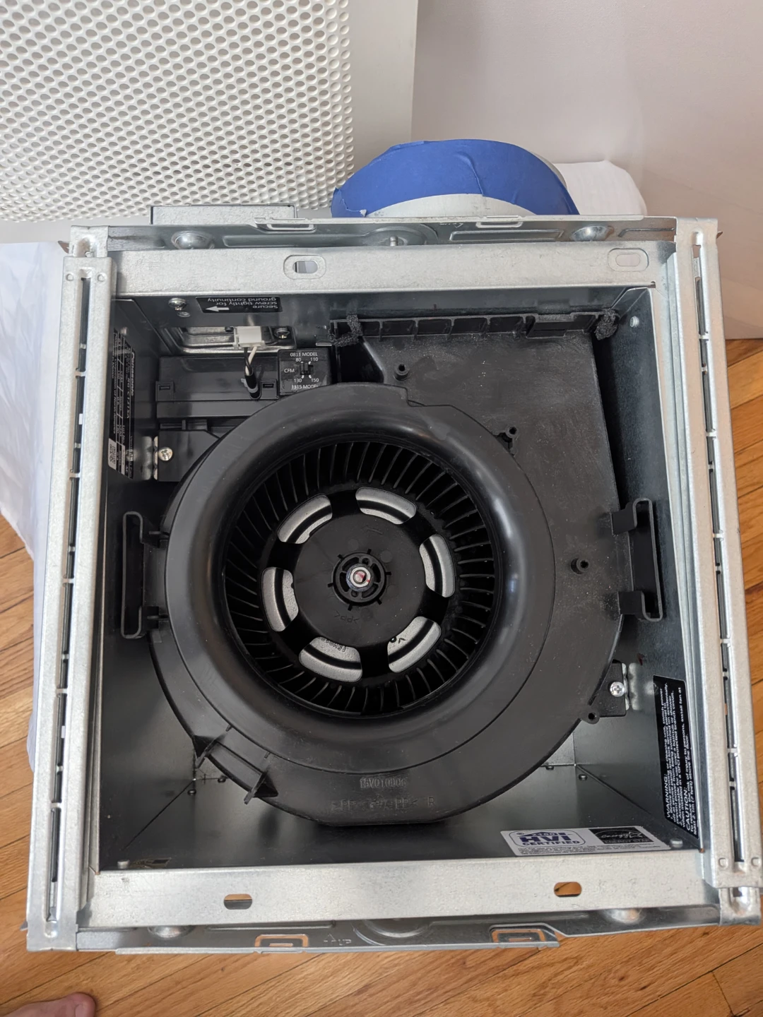 Panasonic 150 CFM Bath Fan (Open Box) - photo 5
