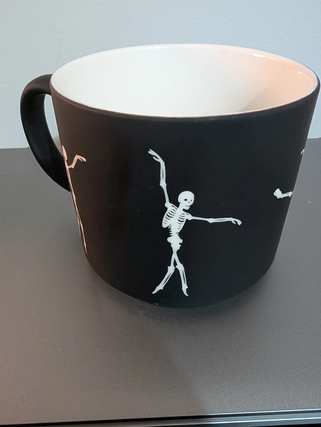Sunday Morning Ceramics Skeleton Mug - photo 2