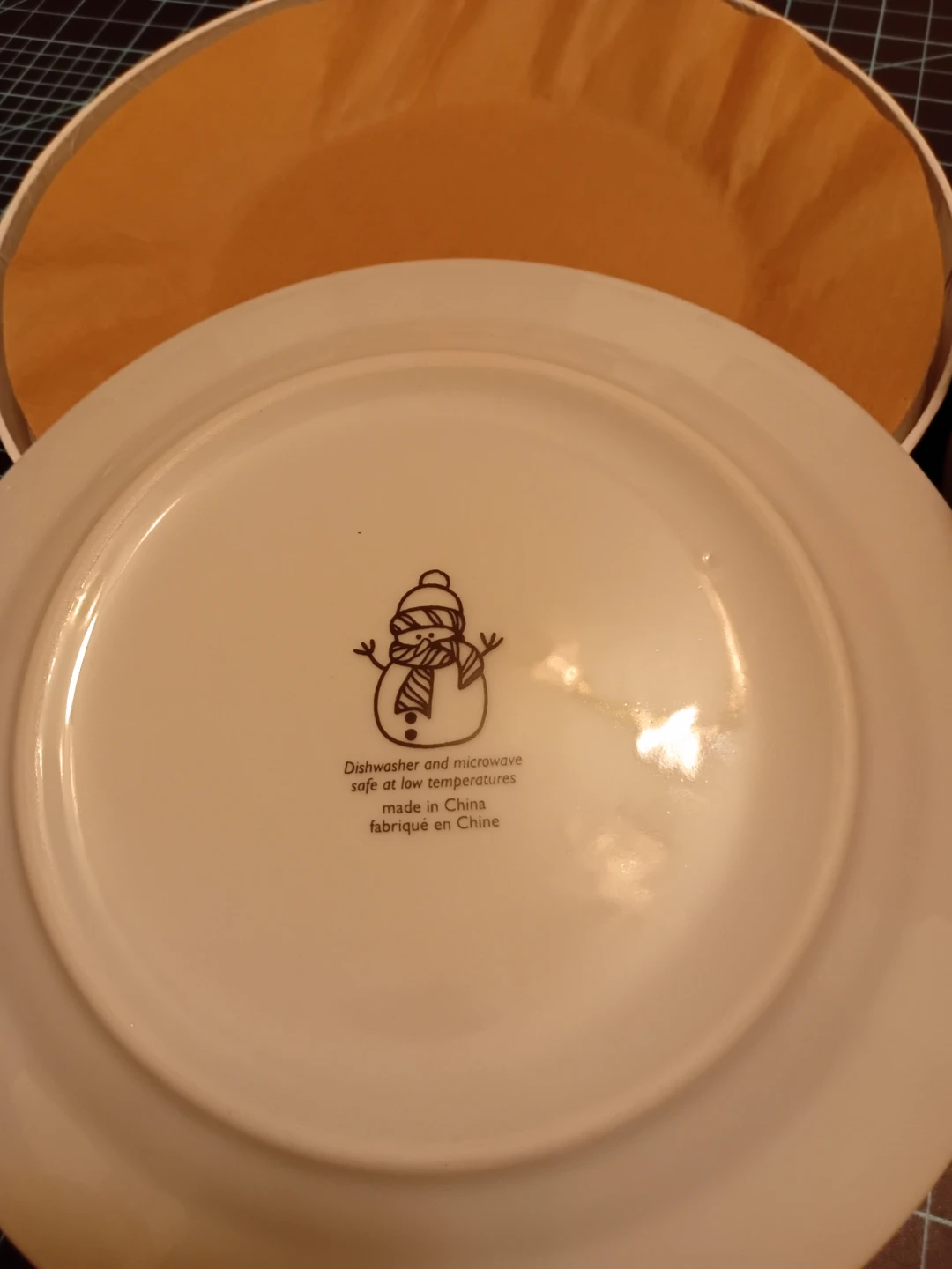 Christmas Snowman Decorative Plate - photo 3