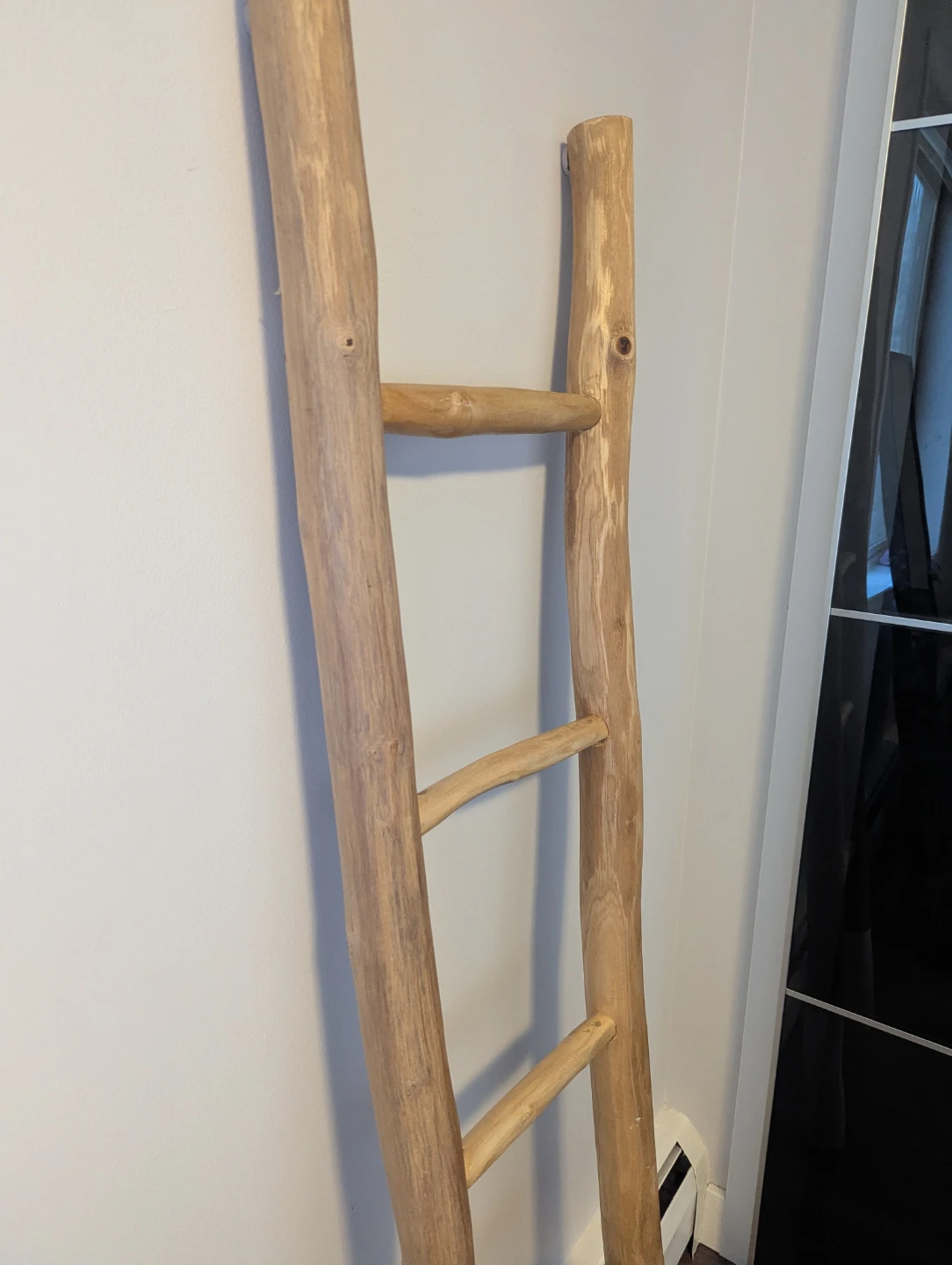 Decorative Rustic Wooden Blanket Ladder - photo 5