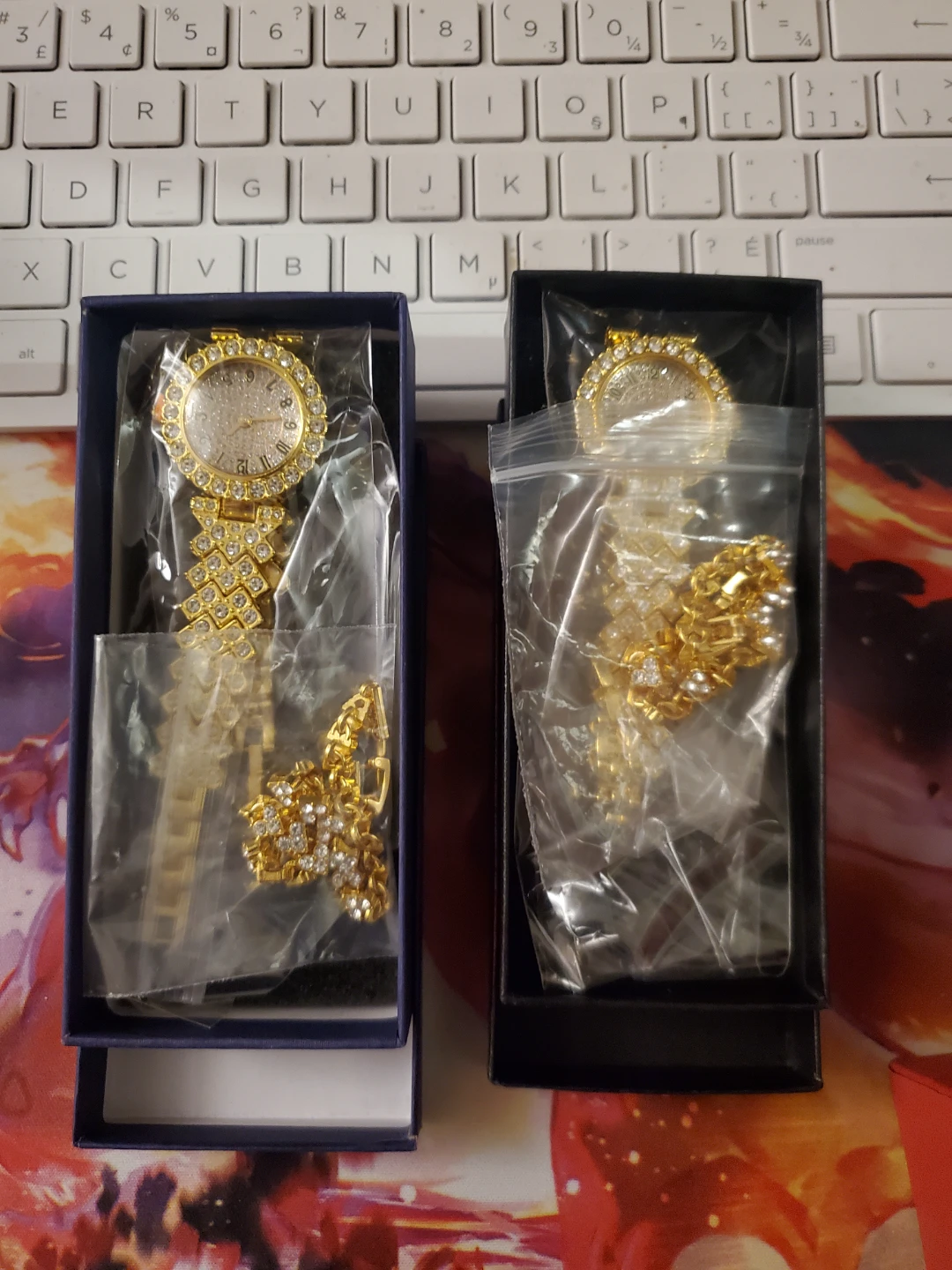 Rhinestone Watch and Bracelet Sets - photo 2