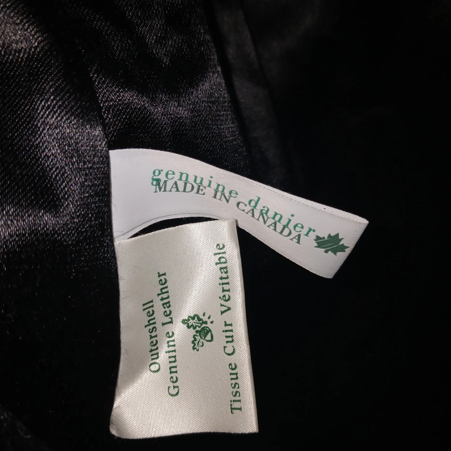 Danier Black Genuine Leather Jacket - photo 5