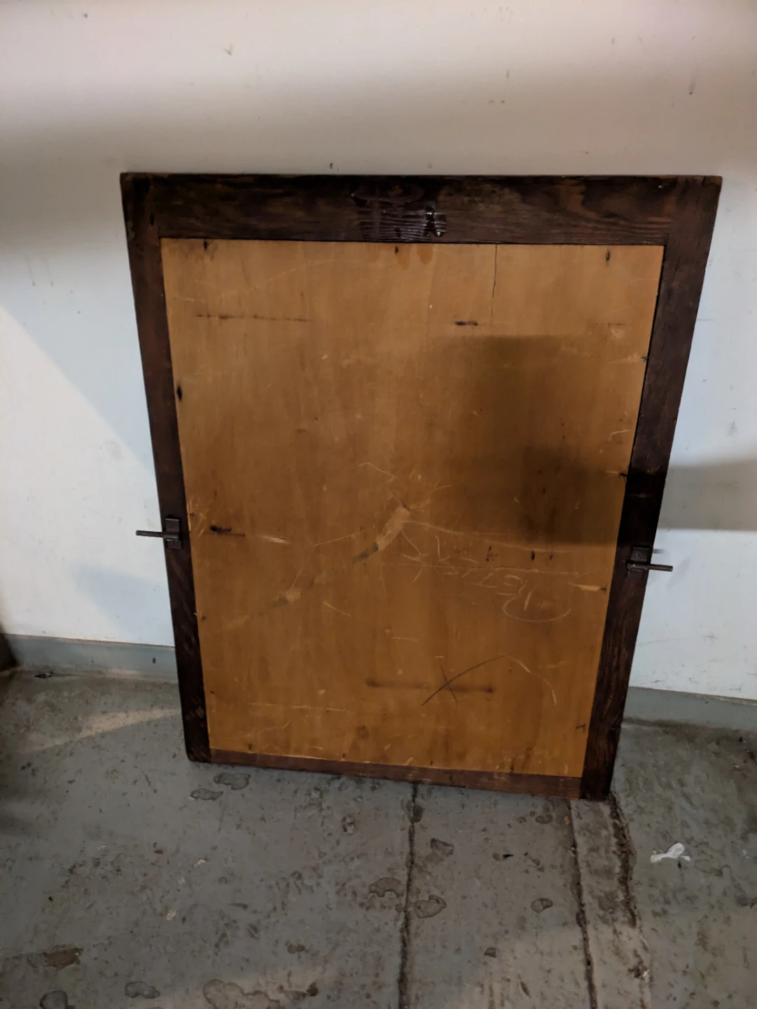 Wooden Framed Wall Mirror - photo 2