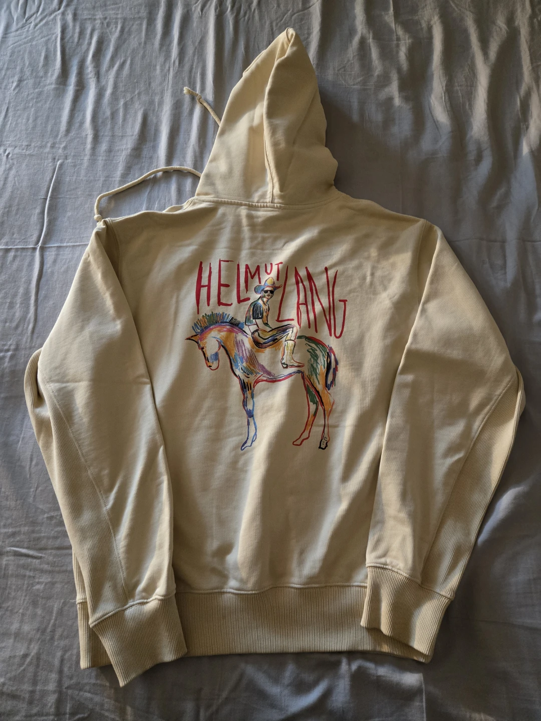 Helmut Lang Beige Hoodie - photo 4