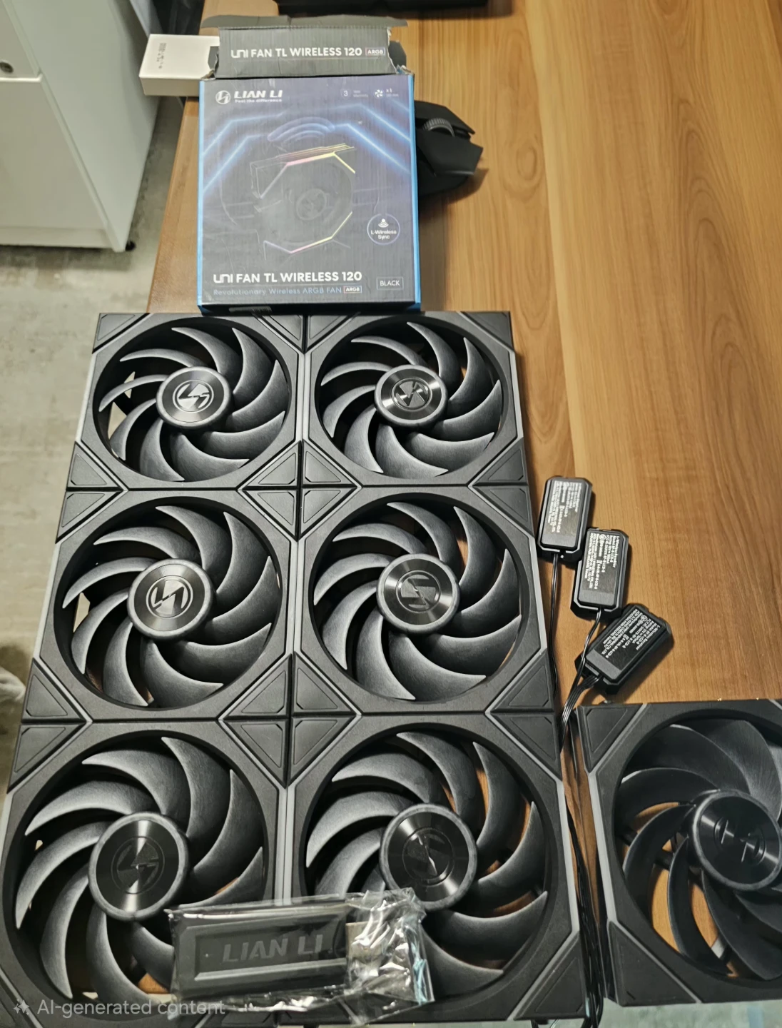 Lian Li Uni Fan TL Wireless 120 - Black