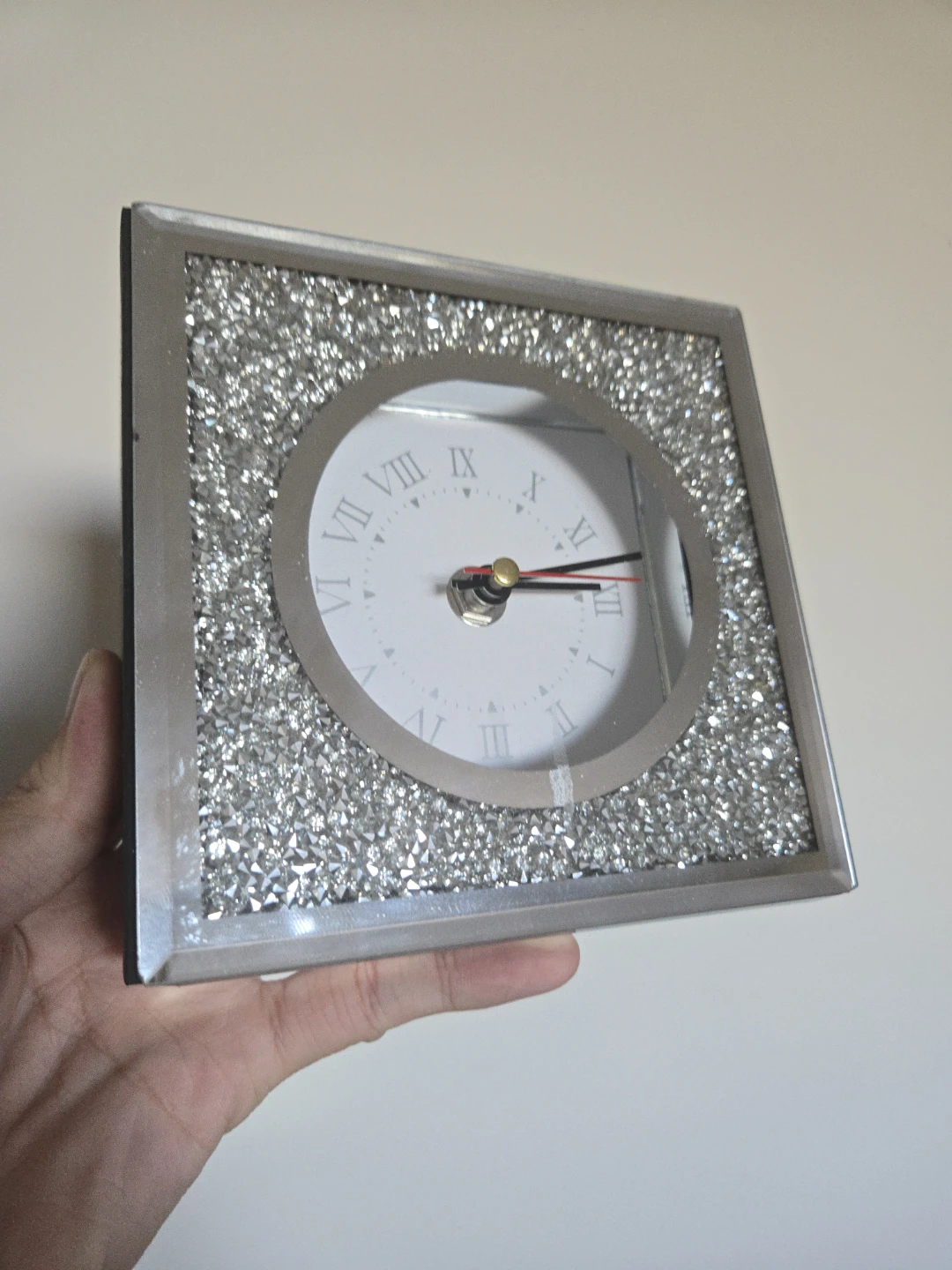 Square Decorative Wall Clock (moving sale)