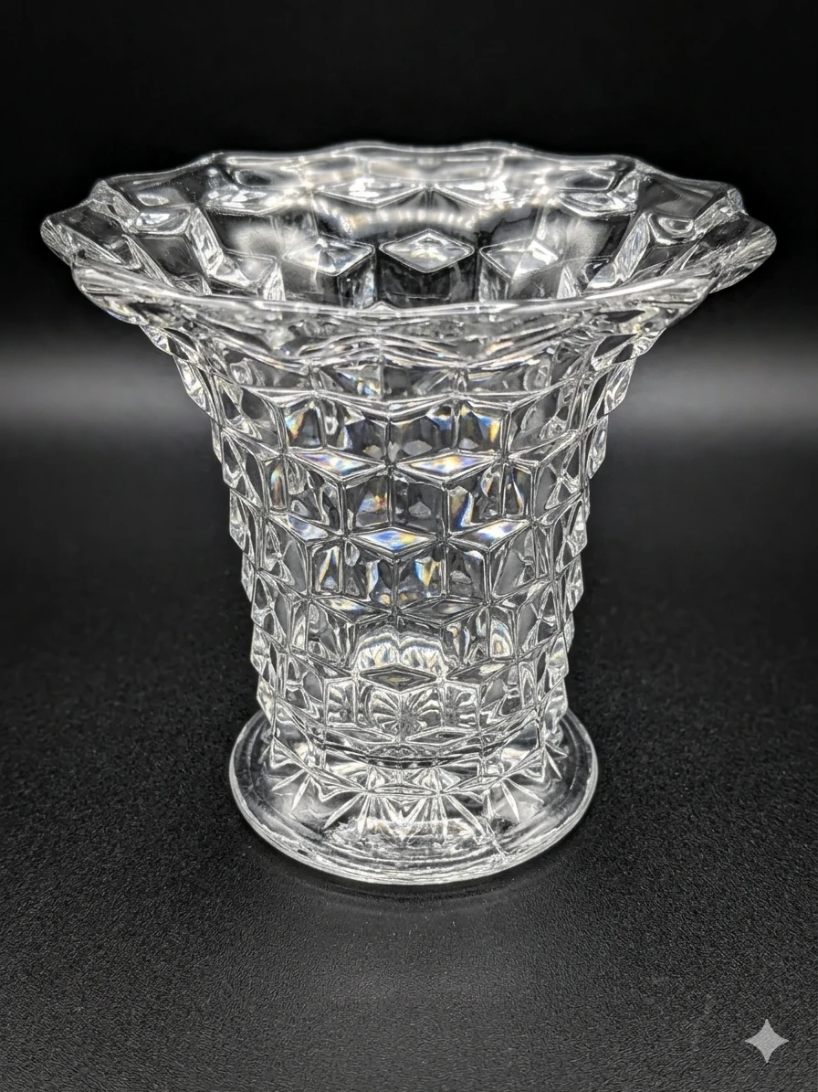 Vintage Fostoria American Clear Crystal 5.5
