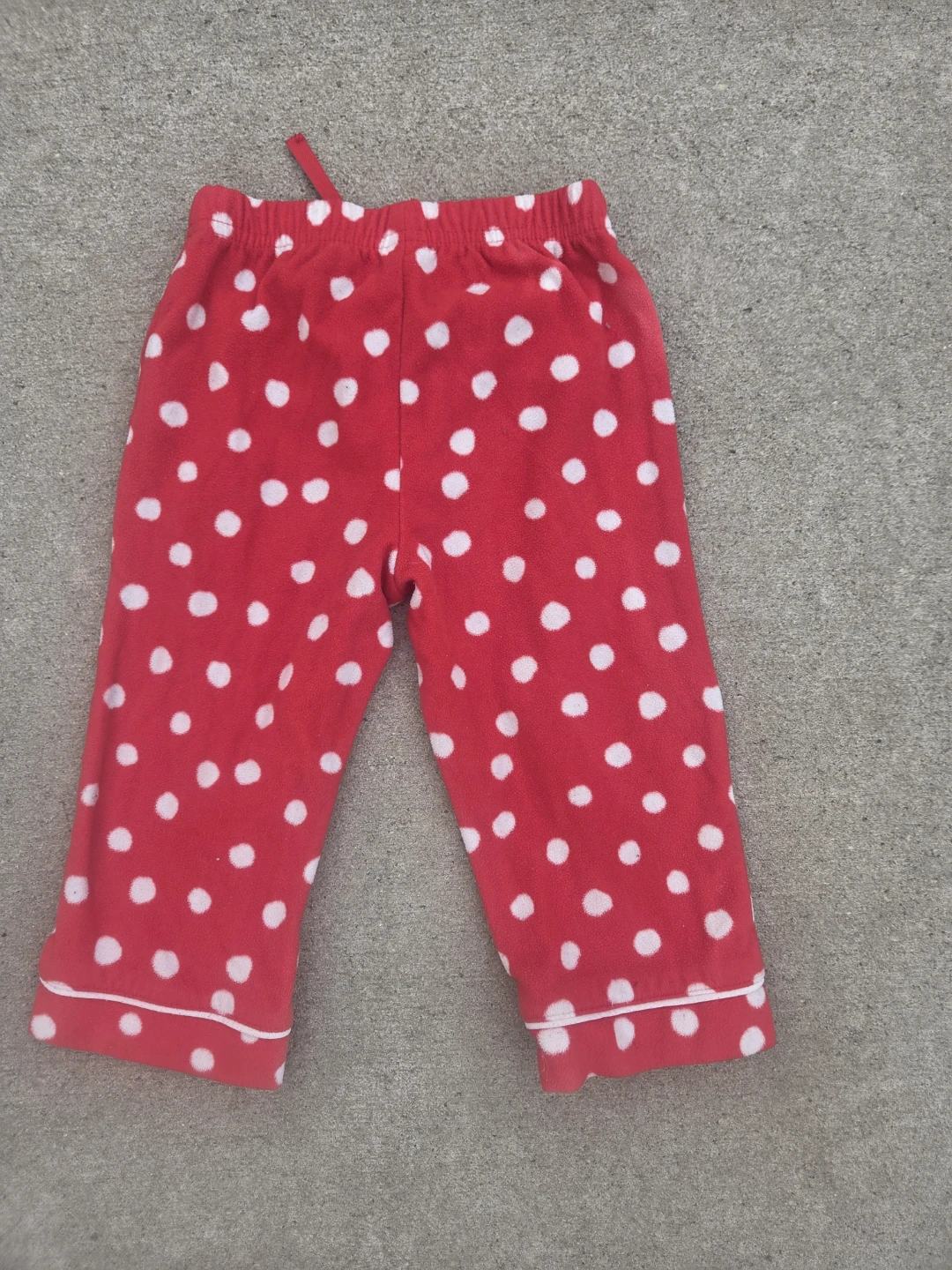 Baby Gap Polka Dot Fleece Pants 2 Years