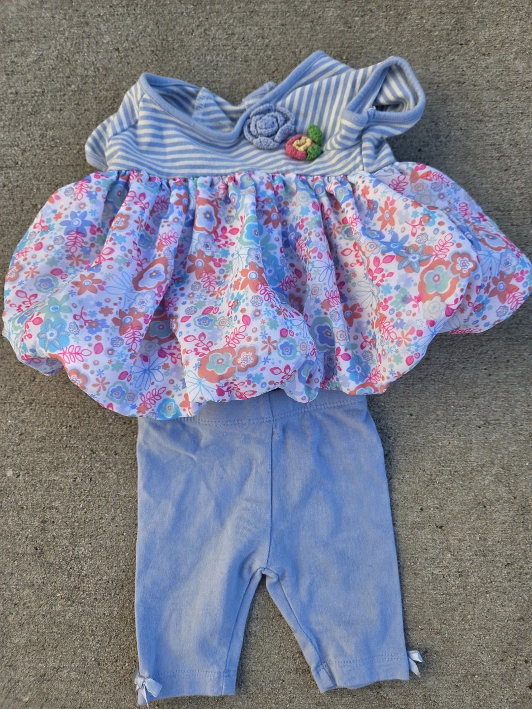 Pippa & Julie Baby Dress Set 3M