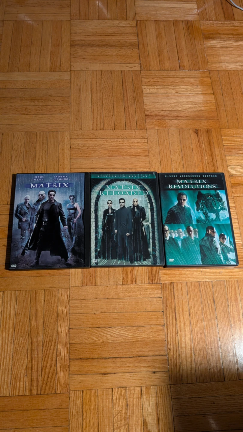 The Matrix Trilogy DVD Set