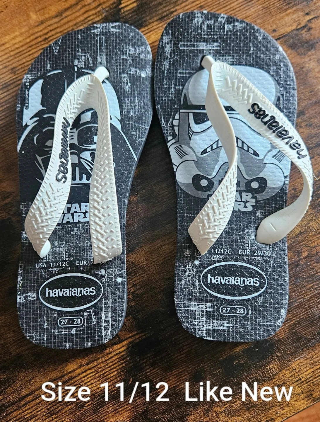 Boys Havaianas Sandals Size 11/12