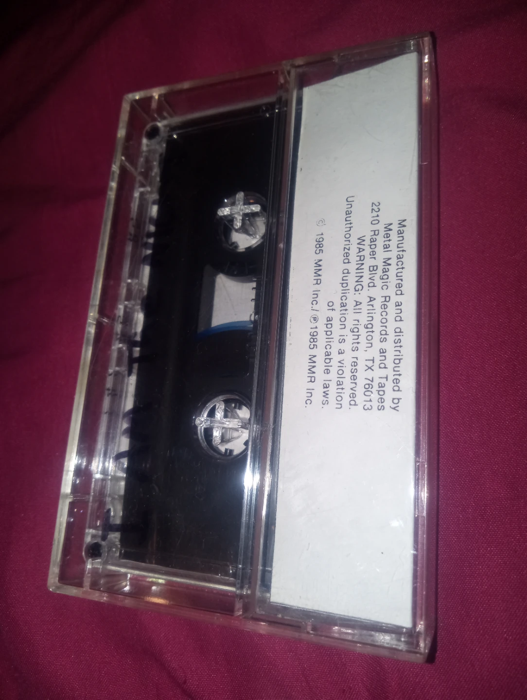 Pantera I Am The Night Cassette Tape - photo 2