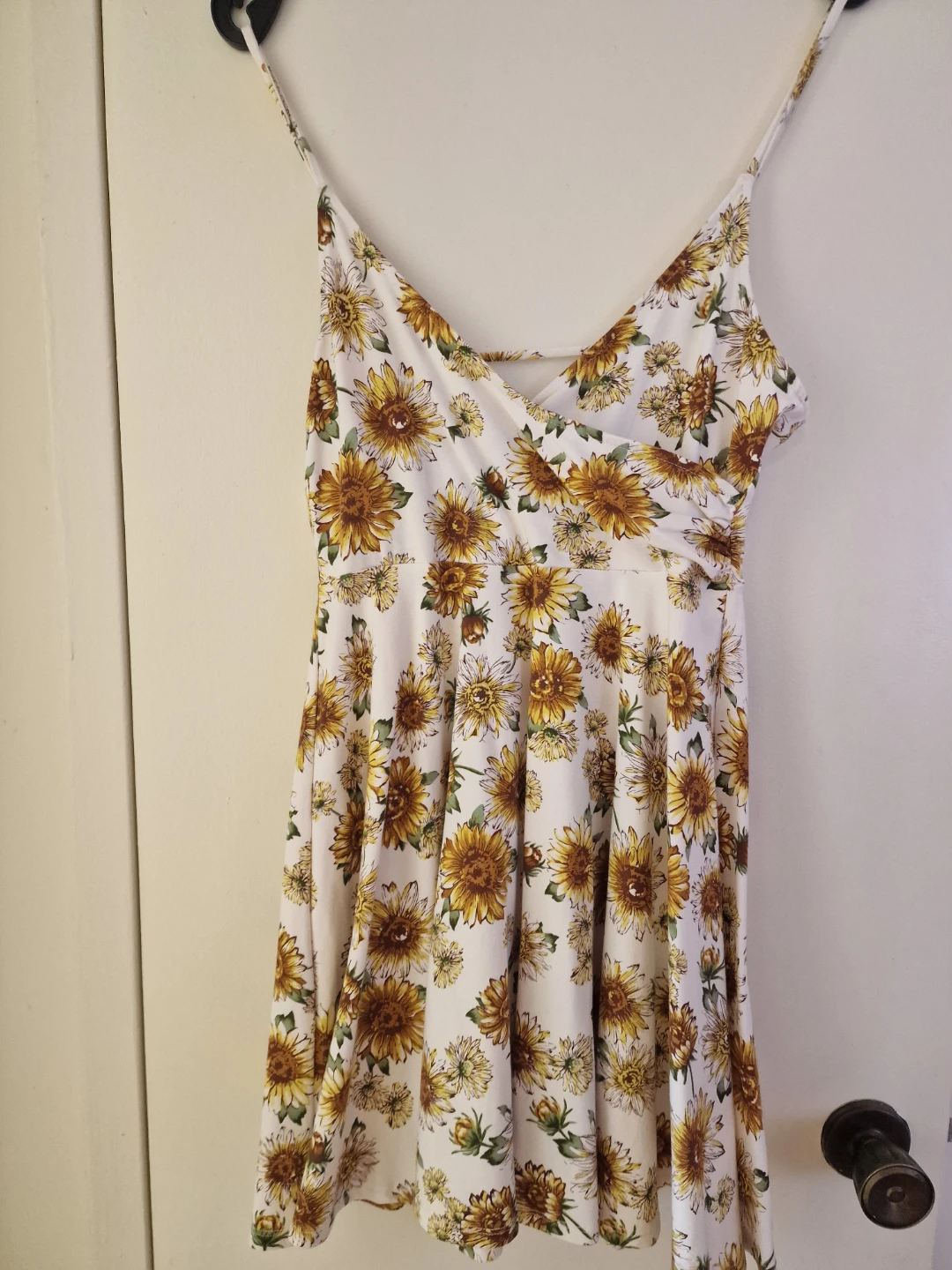 Forever 21 Sunflower Print Dress