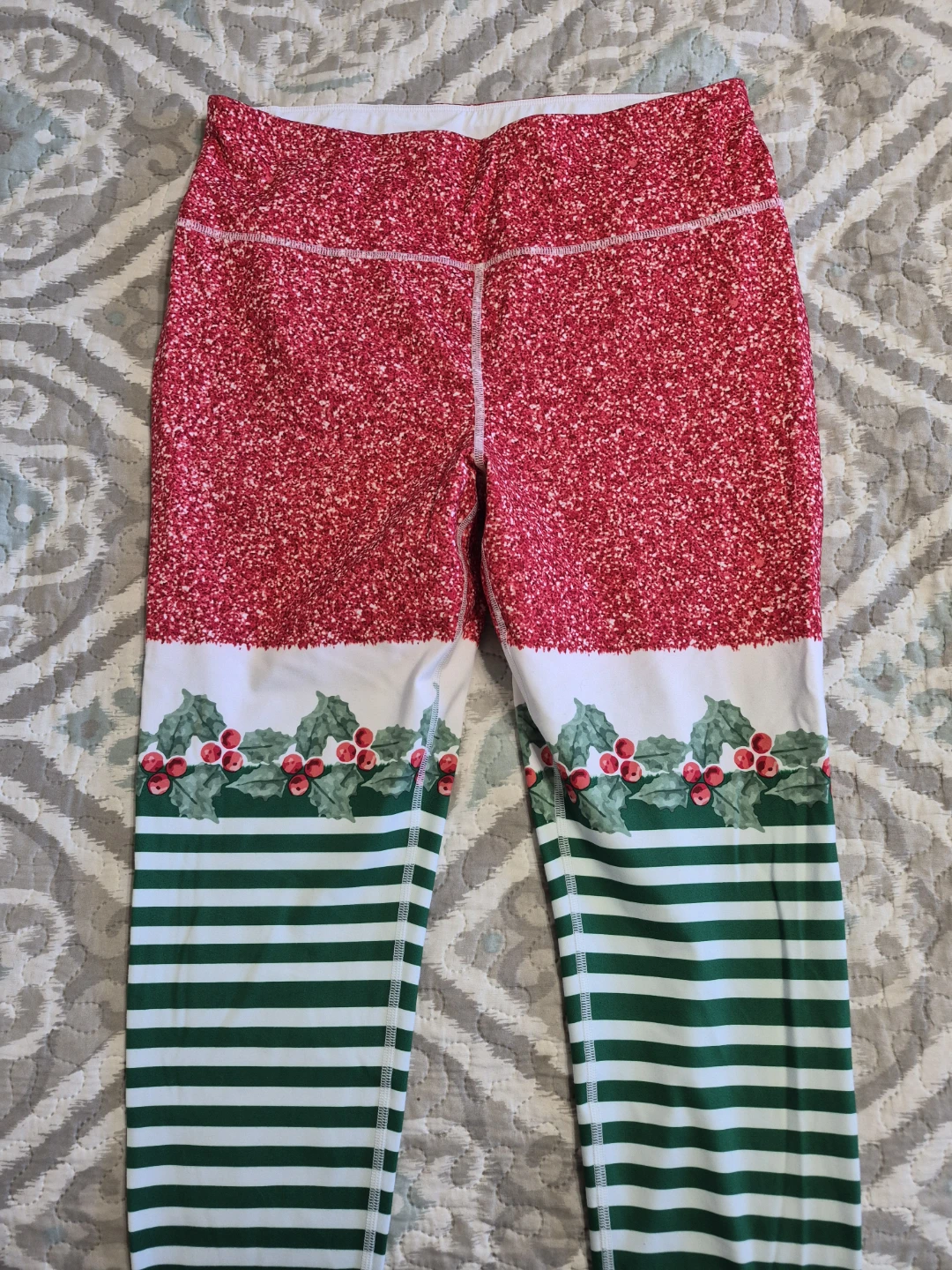 Ladies Size XL George Holiday Christmas Pants - photo 2