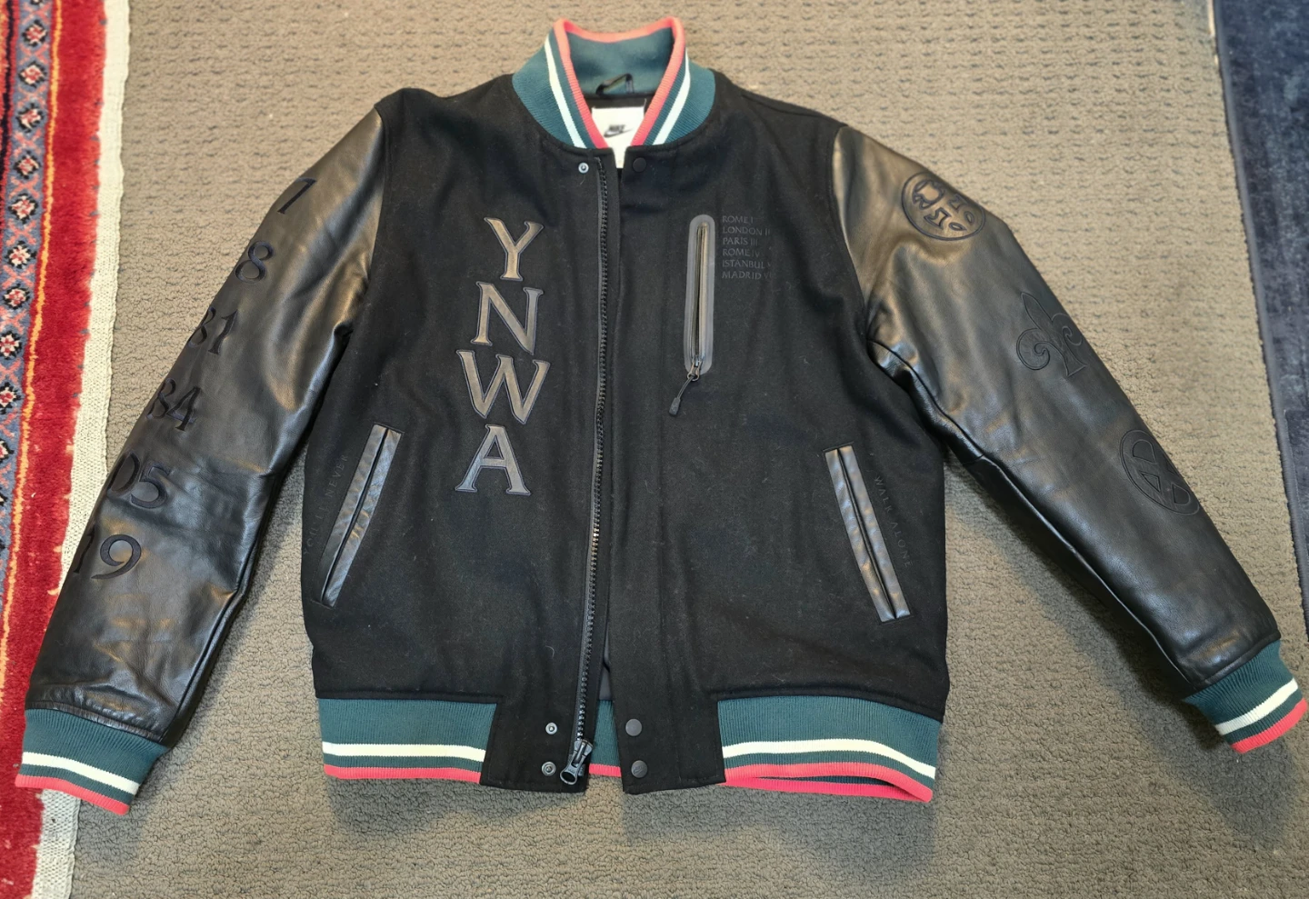 Nike Air Destroyer Jacket – Liverpool FC YNWA | Black Leather