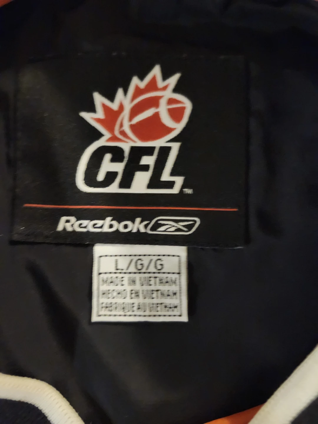 Reebok BC Lions CFL Windbreaker - photo 2