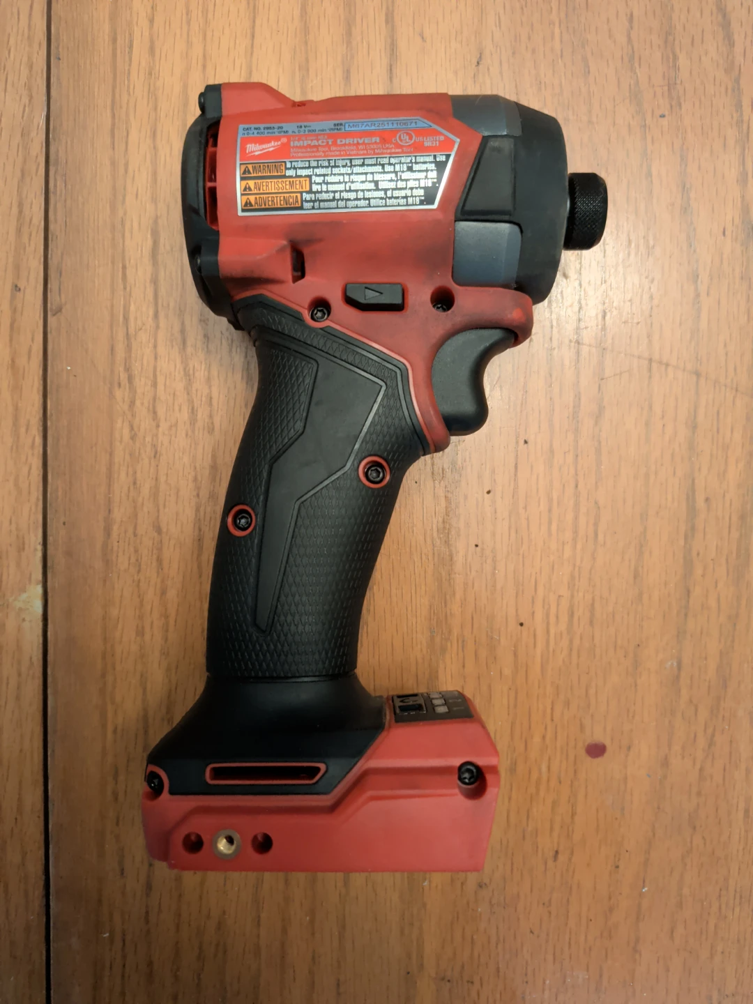 Milwaukee M18 FUEL Impact Driver 2953-20 - photo 3