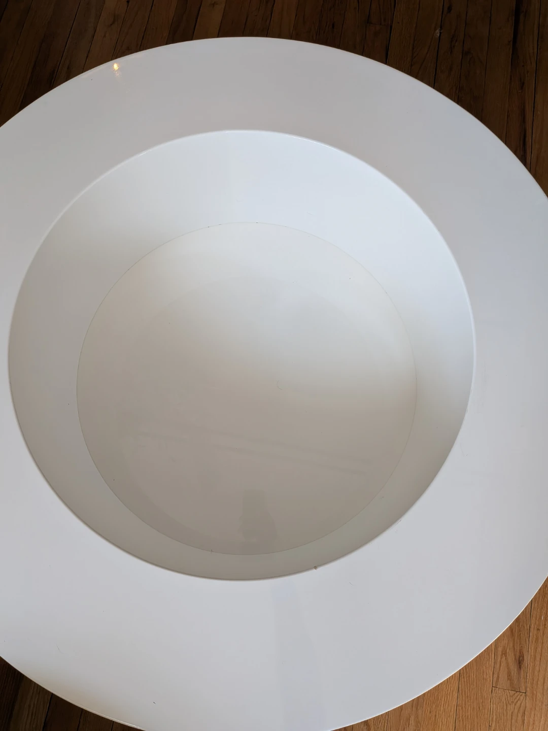 Authentic CB2 "Ya Ya" Round Coffee Table w/ Hidden Storage - photo 3