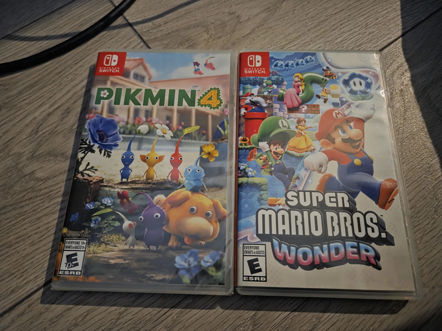 Pikmin 4 and Mario Wonder