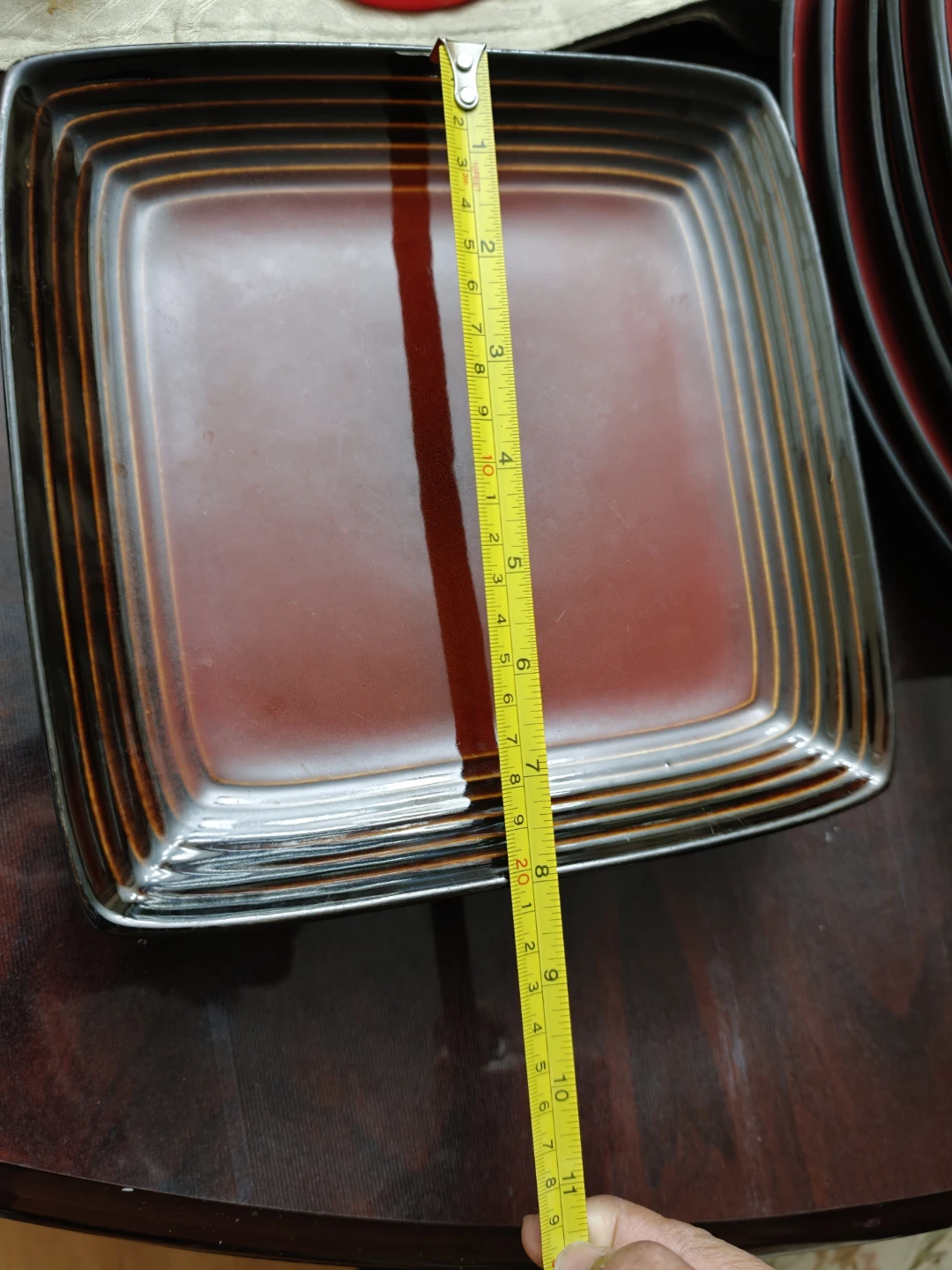 42-Piece Modern Red & Black Set (Corelle, Gibson & Canvas) - photo 5