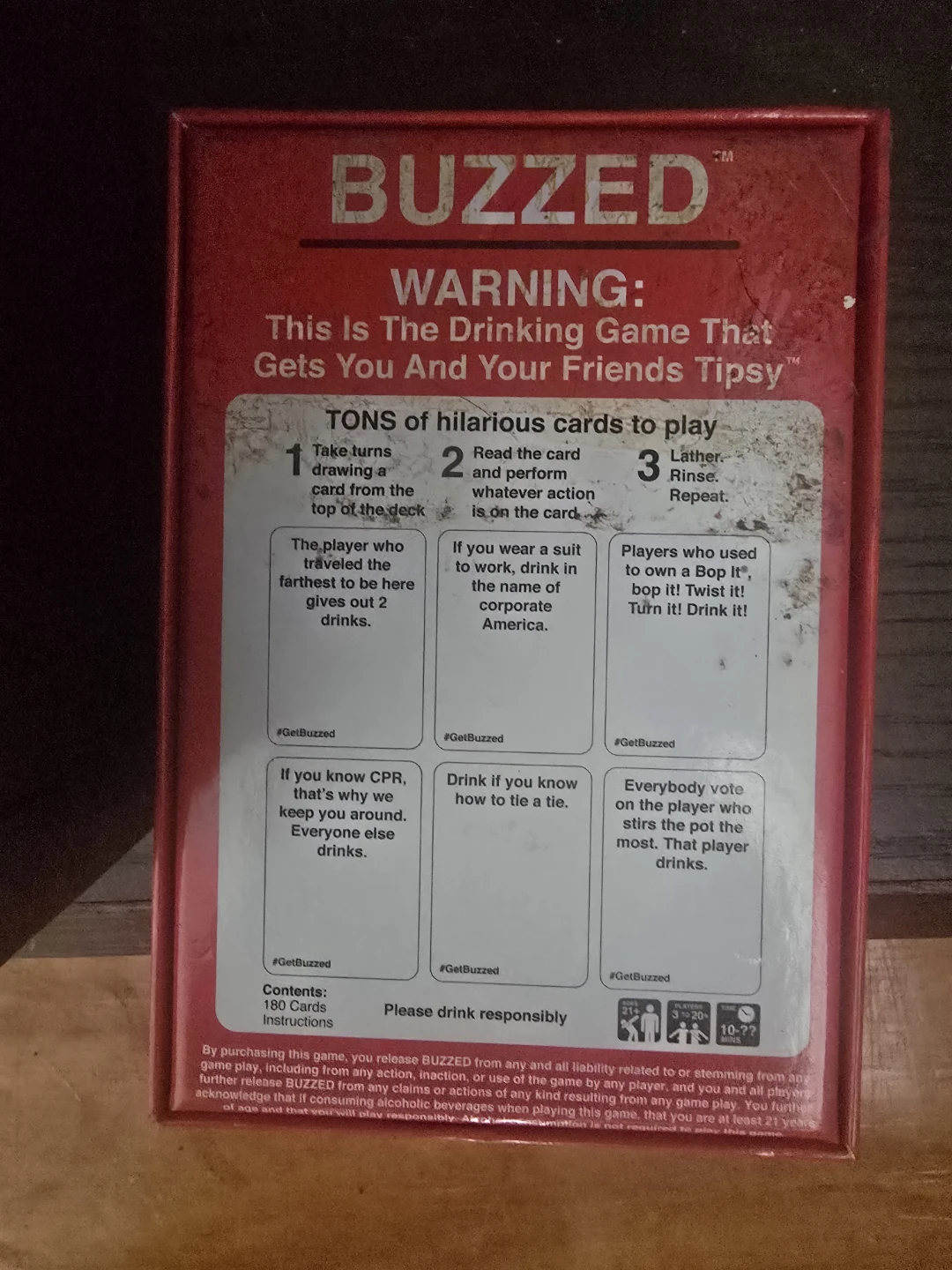 Buzzed Drinking Game First Expansion Pack - photo 2