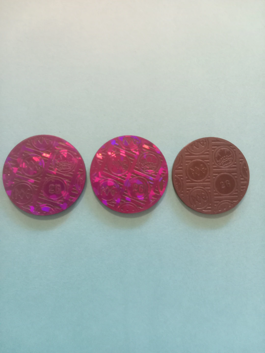 Set of 3 Toronto Maple Leafs Holograhic POG KINIS - photo 2