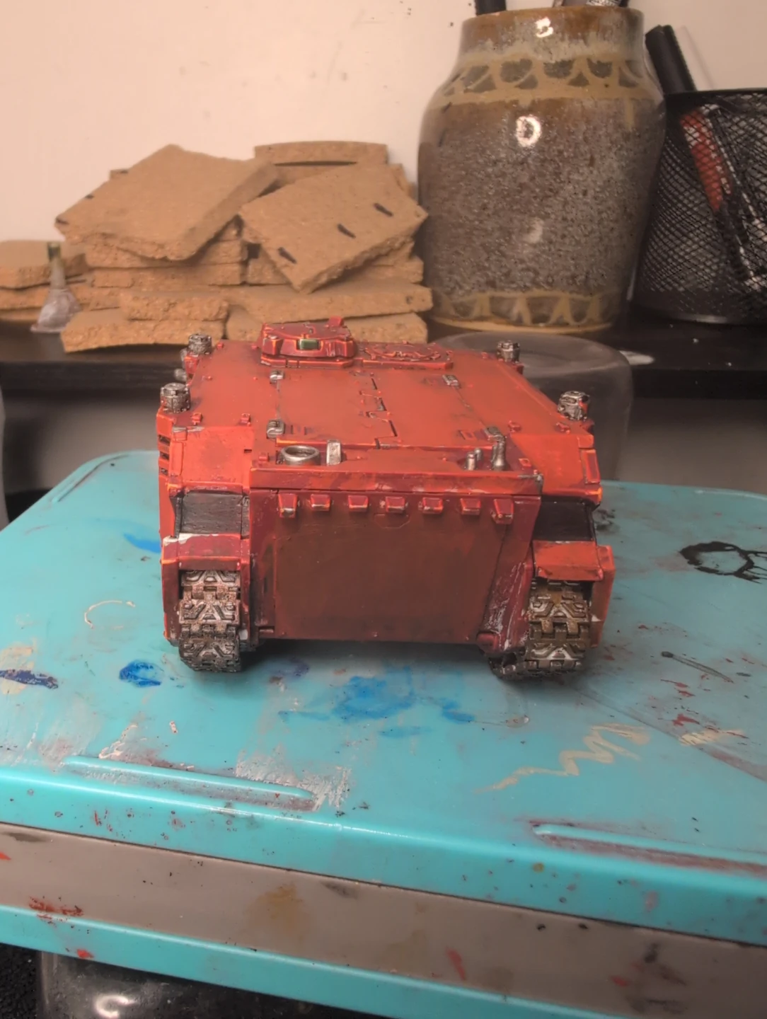 Warhammer 40k Space Marines Rhino Tank - photo 3