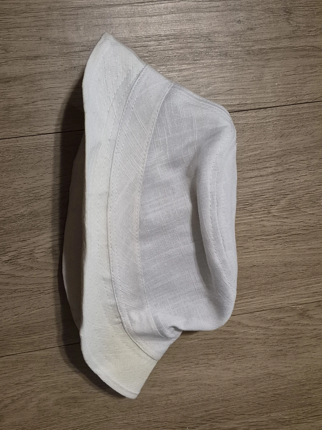 Le Château White Linen Bucket Hat - photo 2