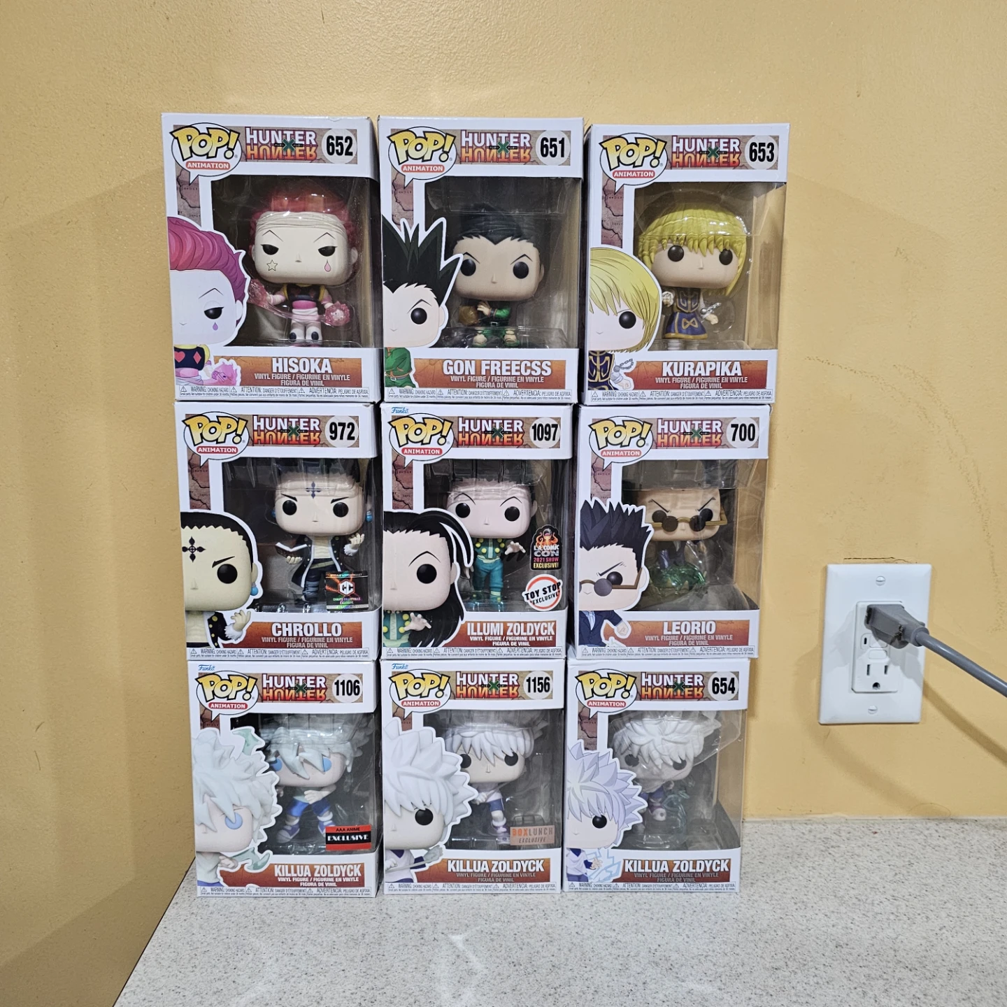 Hunter x Hunter Funko Pop Bundle