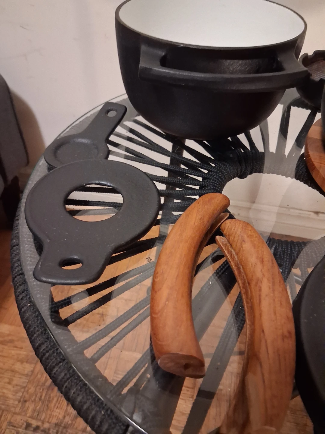 Cast Iron Fondue Set - photo 4