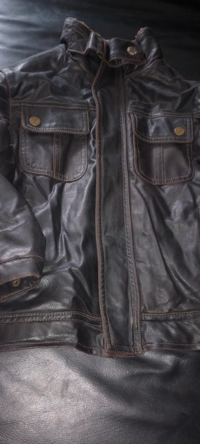 Leather jacket - photo 4