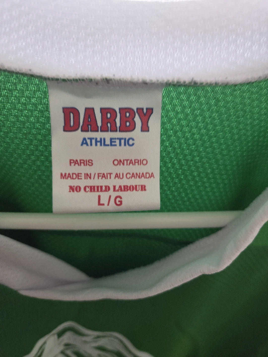 Darby Athletic Green Jersey Size Large - photo 3
