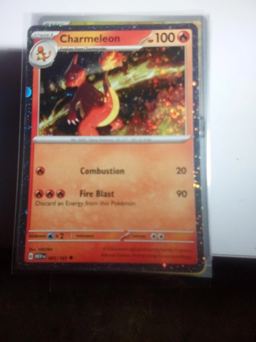 Pokemon TCG Charmeleon 005/165