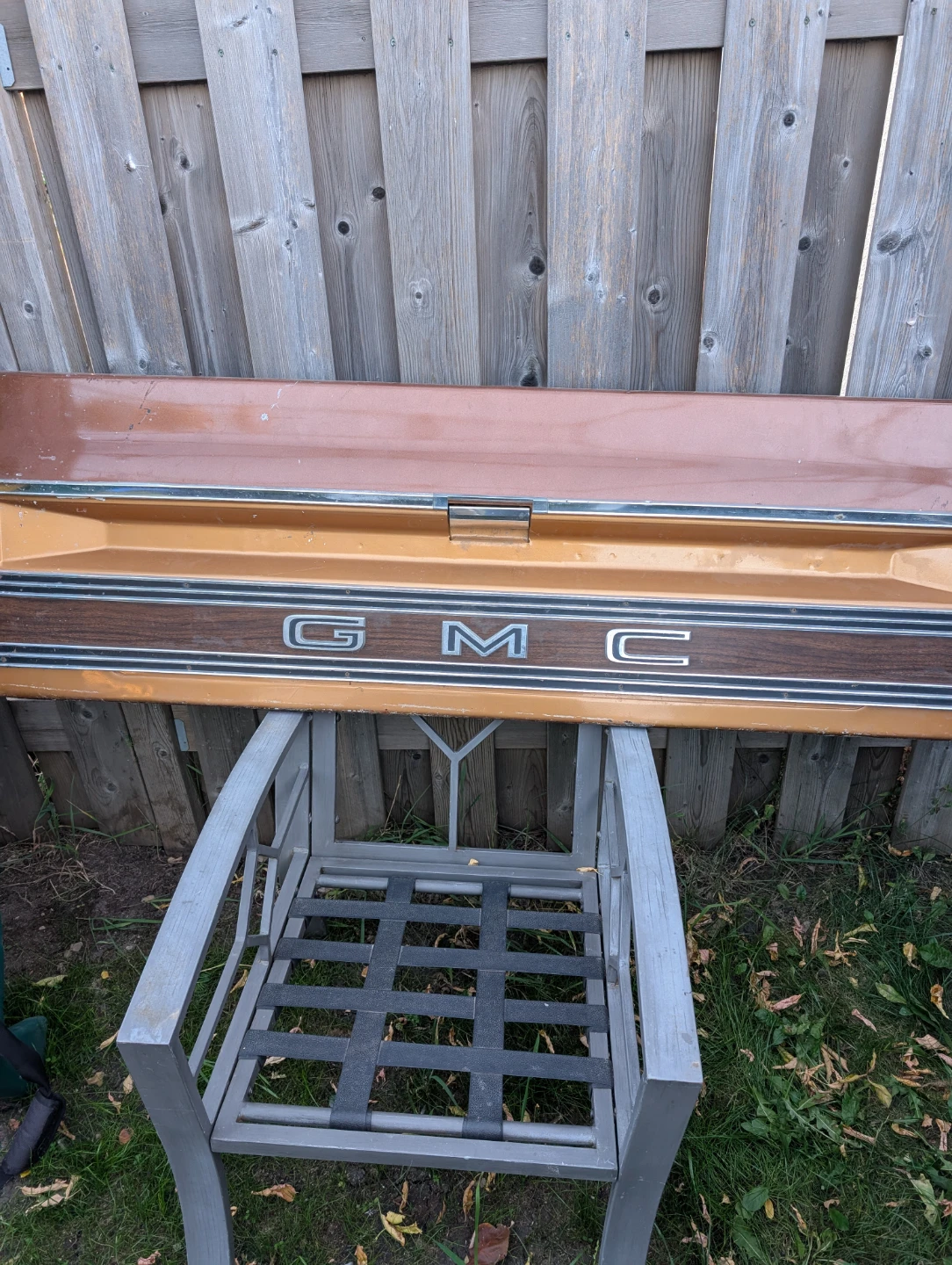 Vintage GMC Truck Tailgate,square body