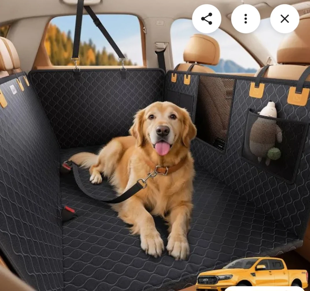 Lamicall Dog Car Seat Cover