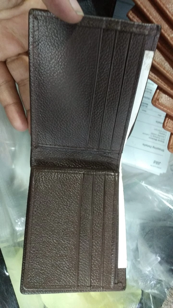 Genuine Leather Bi-fold Wallet & Jacket wallet - photo 3