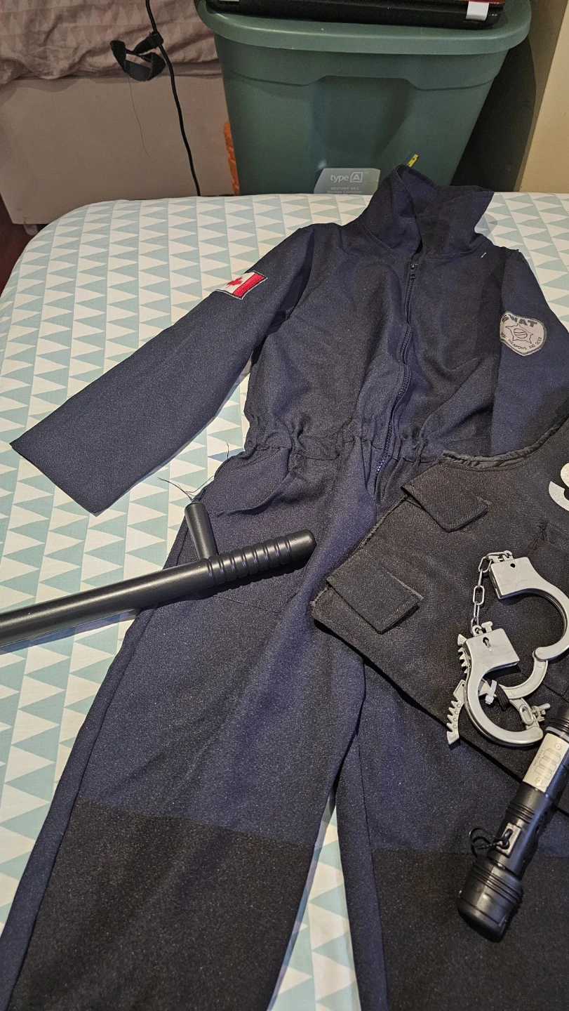Kids SWAT Costume Size 6-7 - photo 2