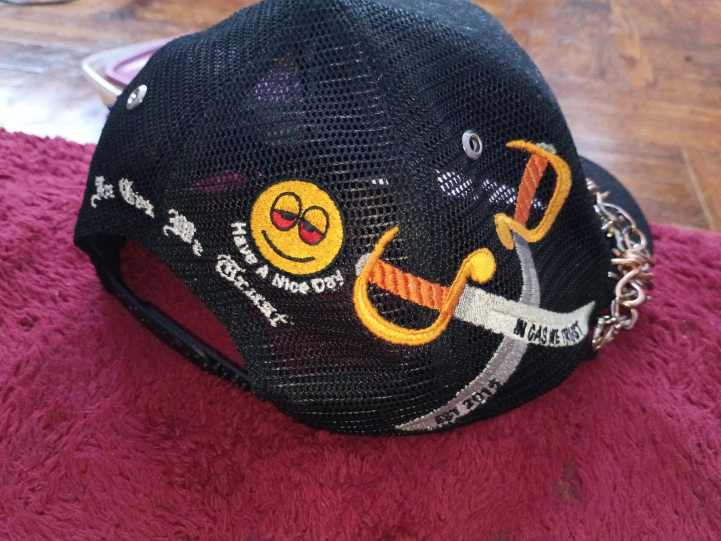 GAS Brand Graphic Mesh Trucker Hat - photo 3