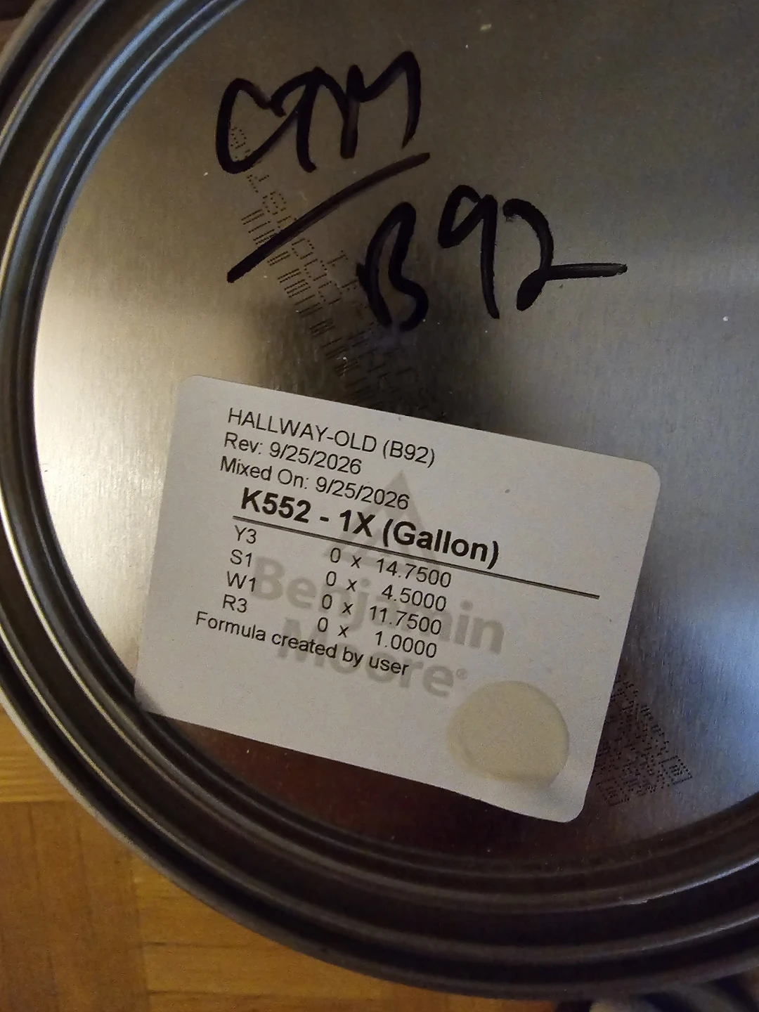 New 2 Gallons Benjamin Moore Interior Paint - photo 2